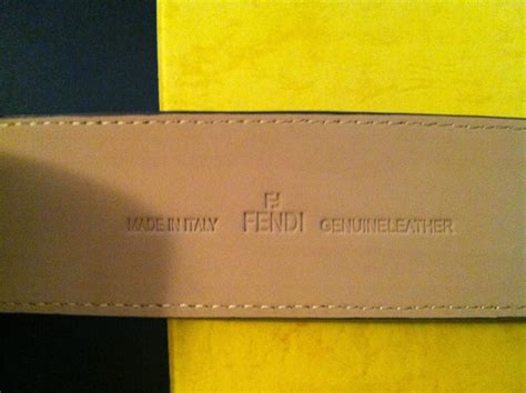 authentic fendi belt serial numbers|fendi authenticity check.